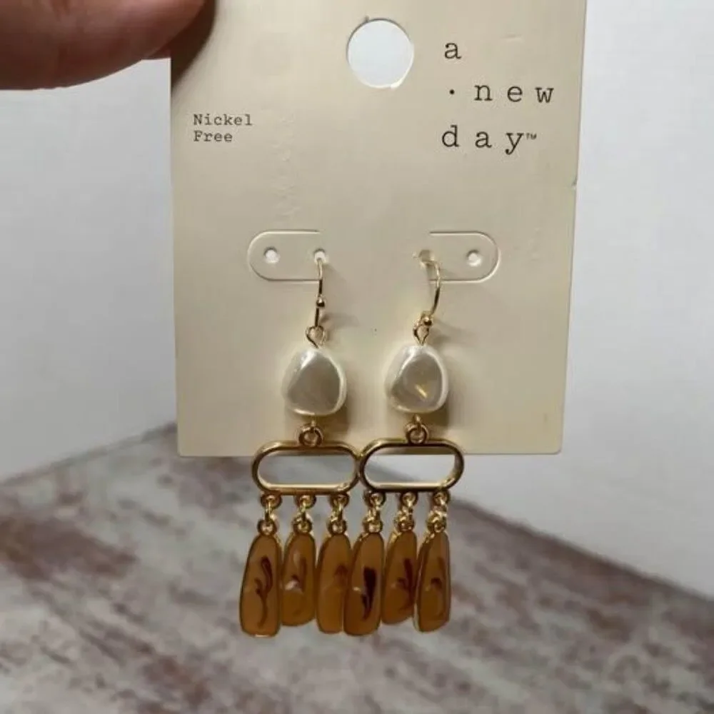 New A New Day Target Statement Earrings costume jewelry BoHo bohemian ￼